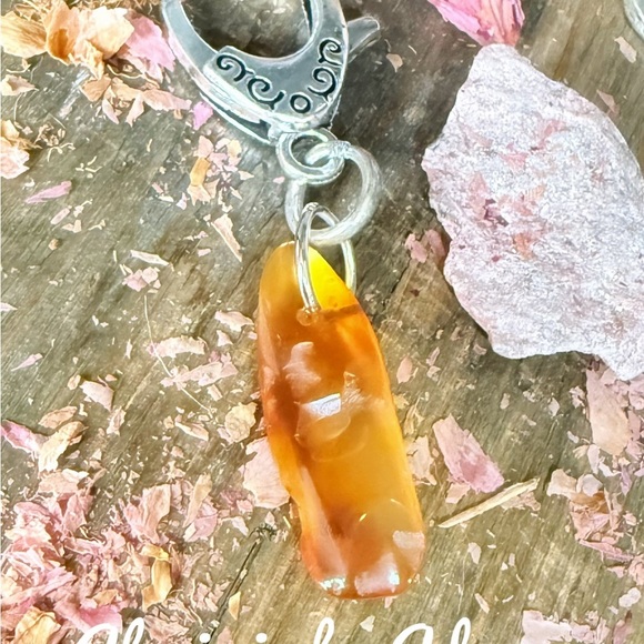 Carnelian Pendant Keychain - Picture 1 of 1